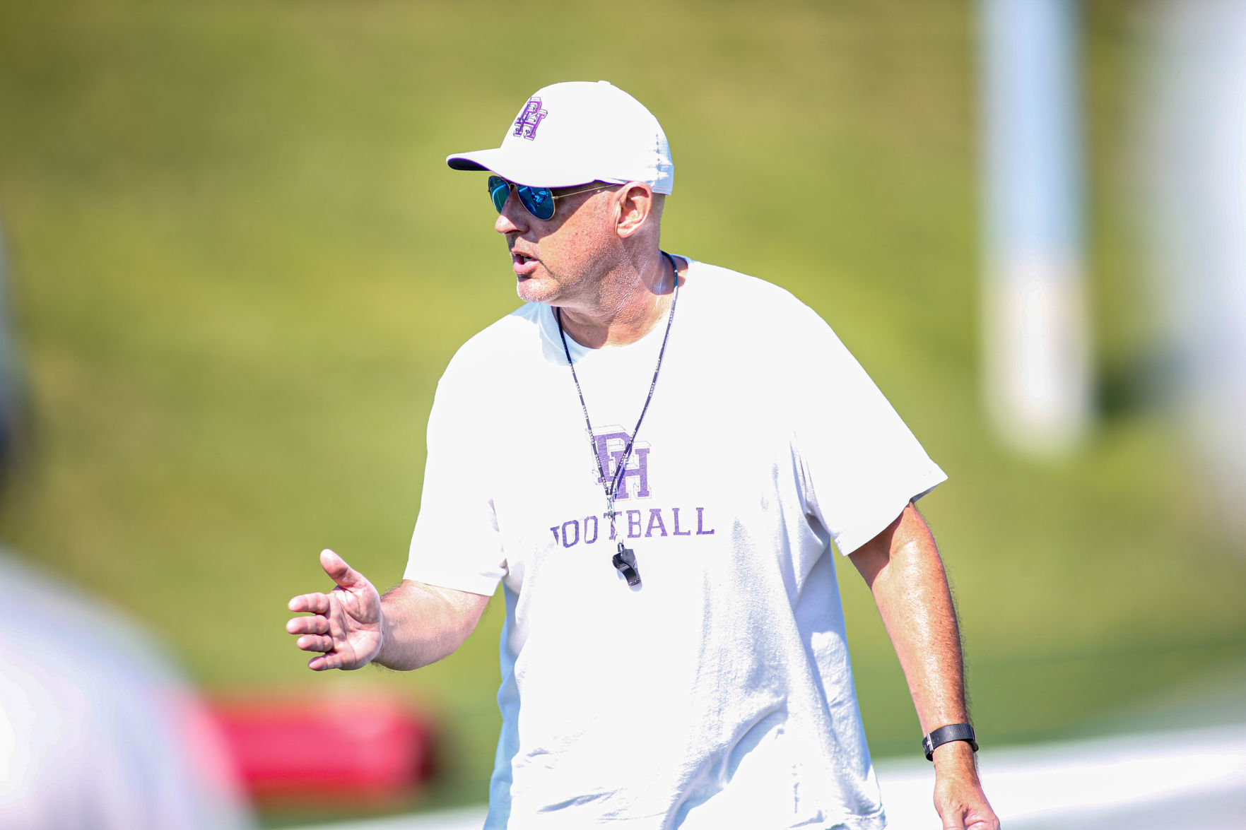Patrick Henry football practice